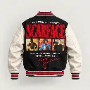 Chaqueta varsity Scarface_ El mundo es tuyo.webp