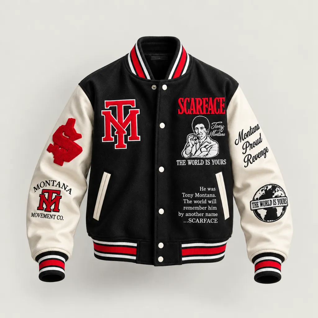 Chaqueta varsity inspirada en Scarface.webp