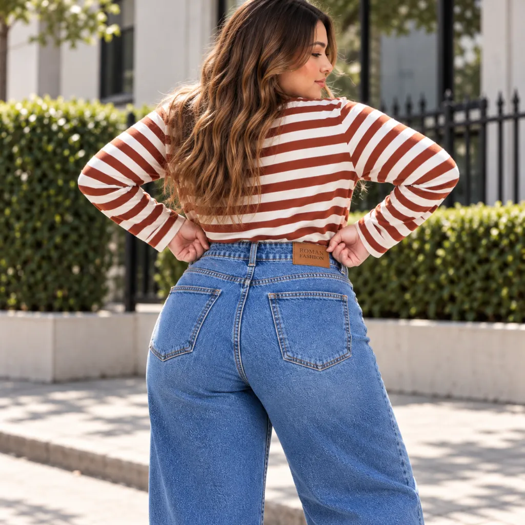 Moda urbana_ jeans y rayas al sol.webp