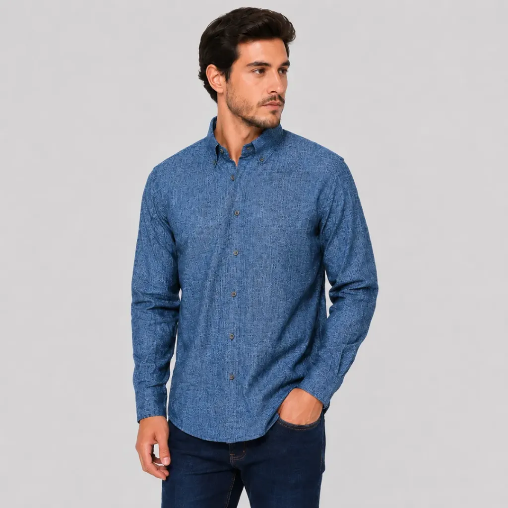 CAMISA 26B32 ORION (AZUL, S)