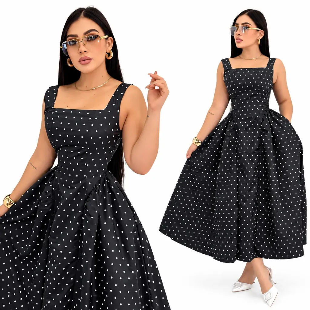 VESTIDO POLKA LGC KH