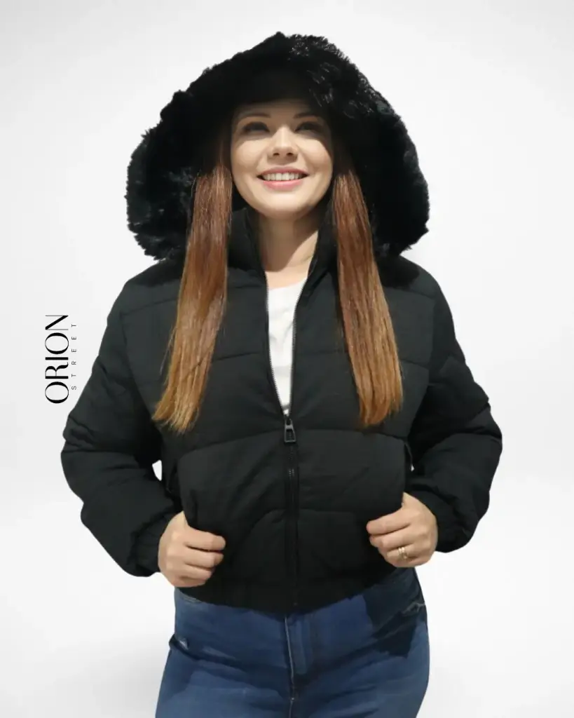 CHAMARRA DAMA SOFIA  (NEGRO, S)